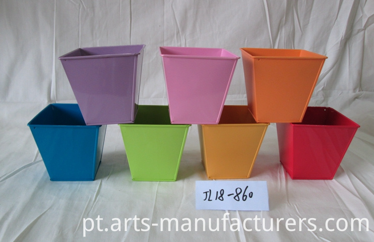 vaso de flores de metal metal iron flower pot